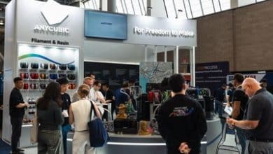 Anycubic présente ses imprimantes 3D multicolores innovantes à Boston.