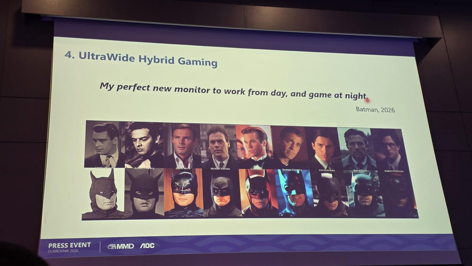 Philips AOC Dubrovnik - Batman