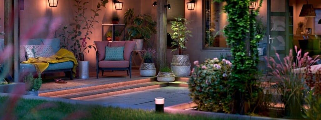 À l’arrivée du printemps, Philips Hue sublime vos espaces extérieurs