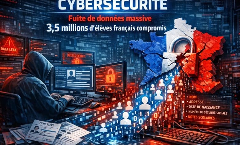 fuite donnees eleves francais