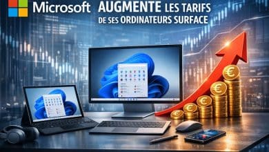 microsoft surface hausse tarifaire
