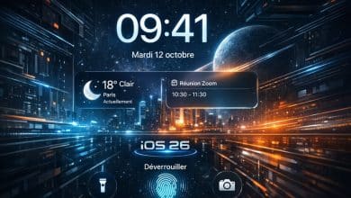 tuto ios 26 personnalisation ecran dynamique