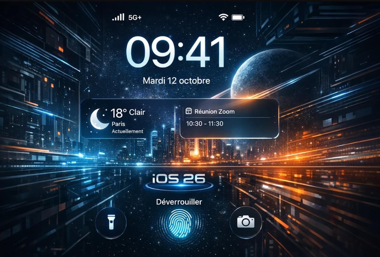 Personnaliser iOS 26 : Le guide pour un écran de verrouillage 3D