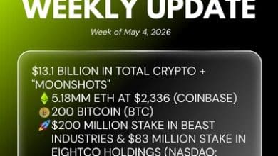 Bitmine Immersion Technologies atteint 5,18 millions d’ETH et lance sa plateforme MAVAN.
