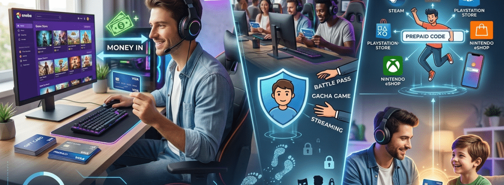 Cartes Prepayées pour les gamers