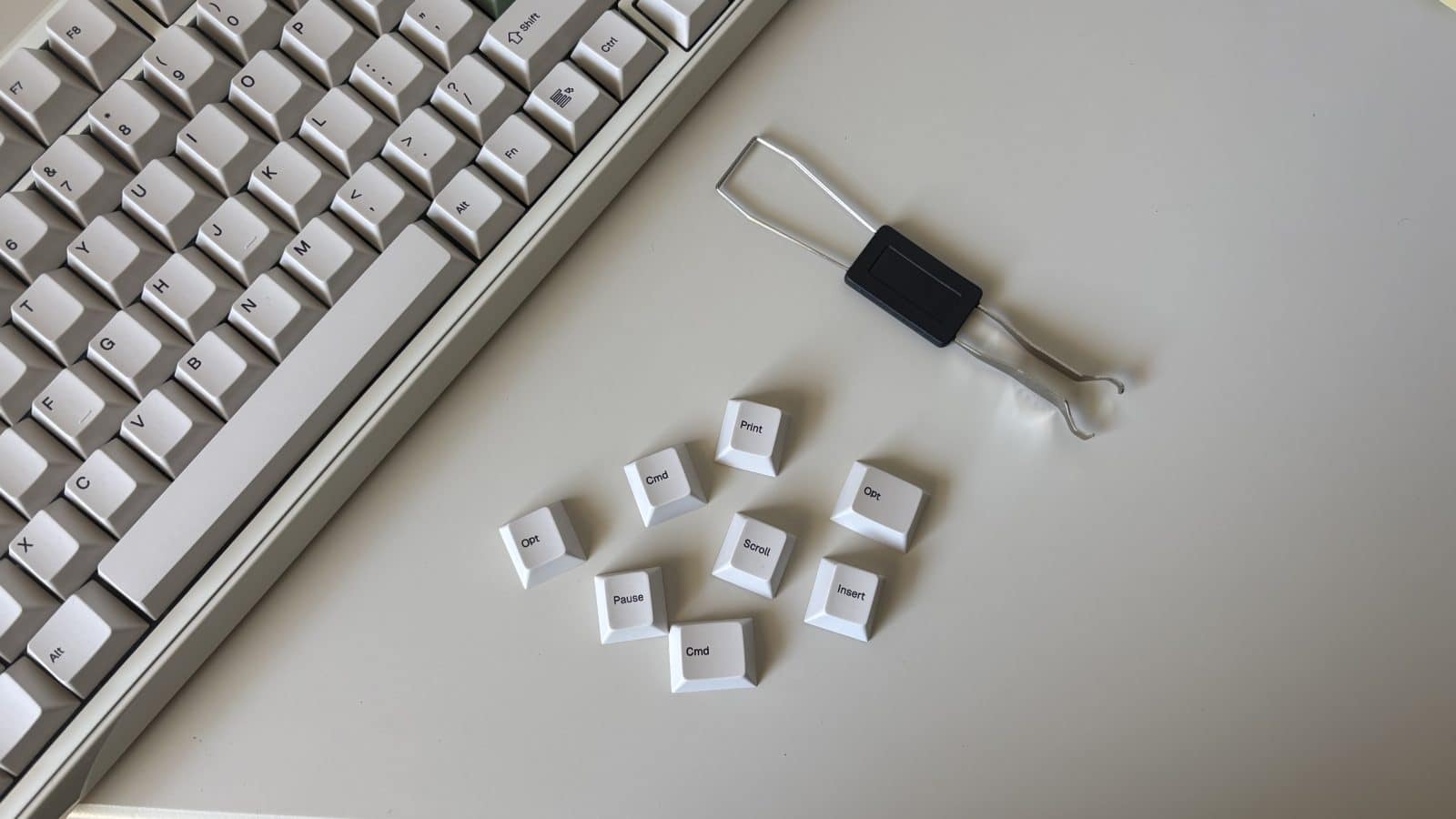 Les keycaps bonus