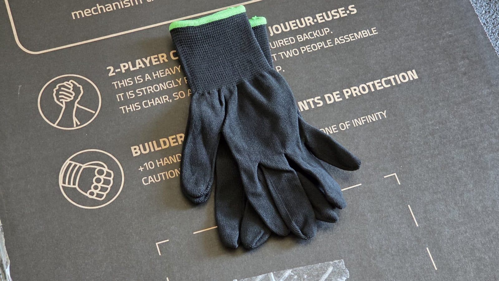 Razer Iskur V2 - Les gants