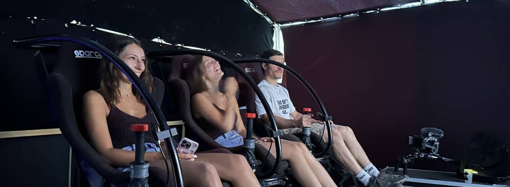 La start-up française Synnoïa réinvente le divertissement événementiel grâce à son attraction immersive mobile