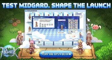 Ragnarok Zero: Global lance son premier test bêta ouvert et propose des nouveautés.