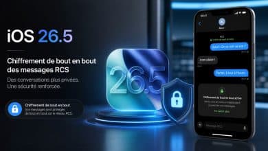 ios 26.5 chiffrement messages rcs