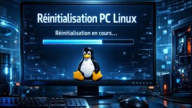 tuto reinitialiser pc linux