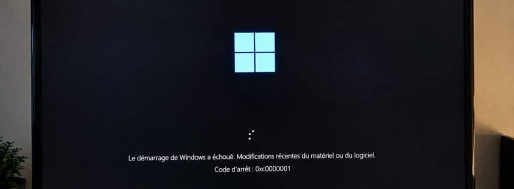 tuto reparer demarrage windows 11
