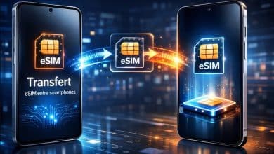 tuto transfert esim entre smartphones