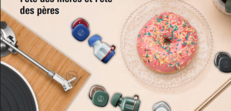 Audio-Technica dévoile sa sélection cadeaux Fête des mères et Fête des pères