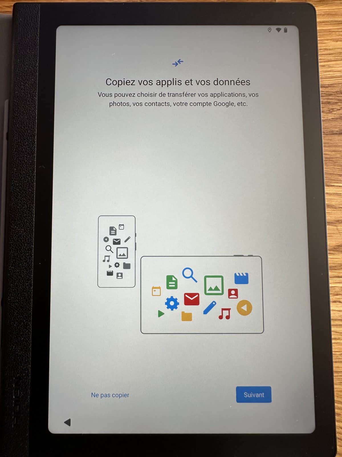 Installation Huion Note E