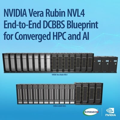 Supermicro DCBBS lance une solution complète et puissante pour l’IA et le calcul scientifique.