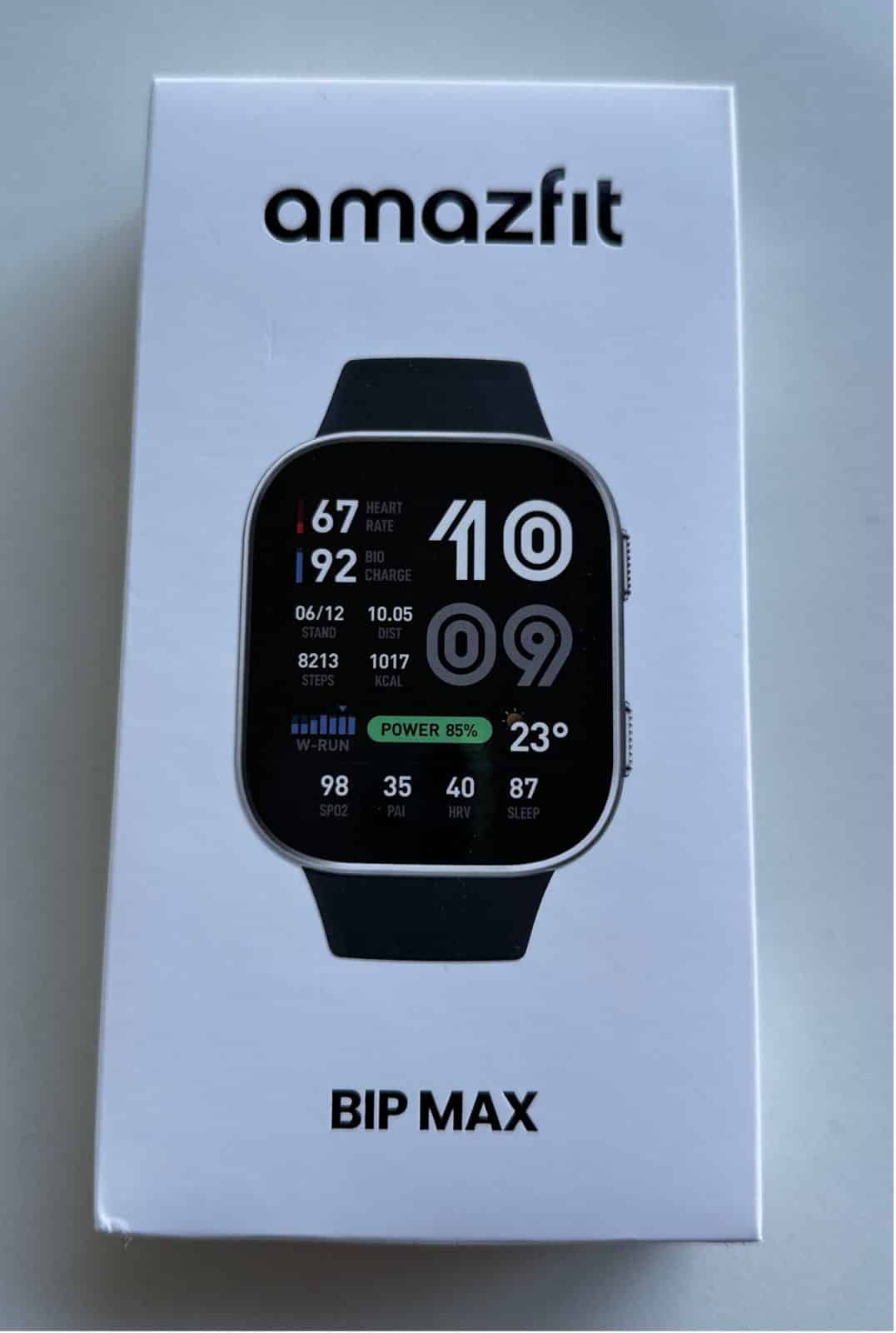 Amazfit Bip Max box