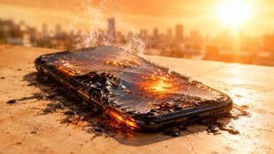 canicule erreurs smartphone