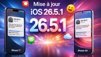 mise a jour iphone 17 air