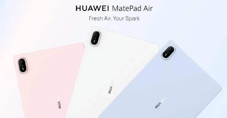 Huawei MatePad Air : la tablette qui mise sur la créativité