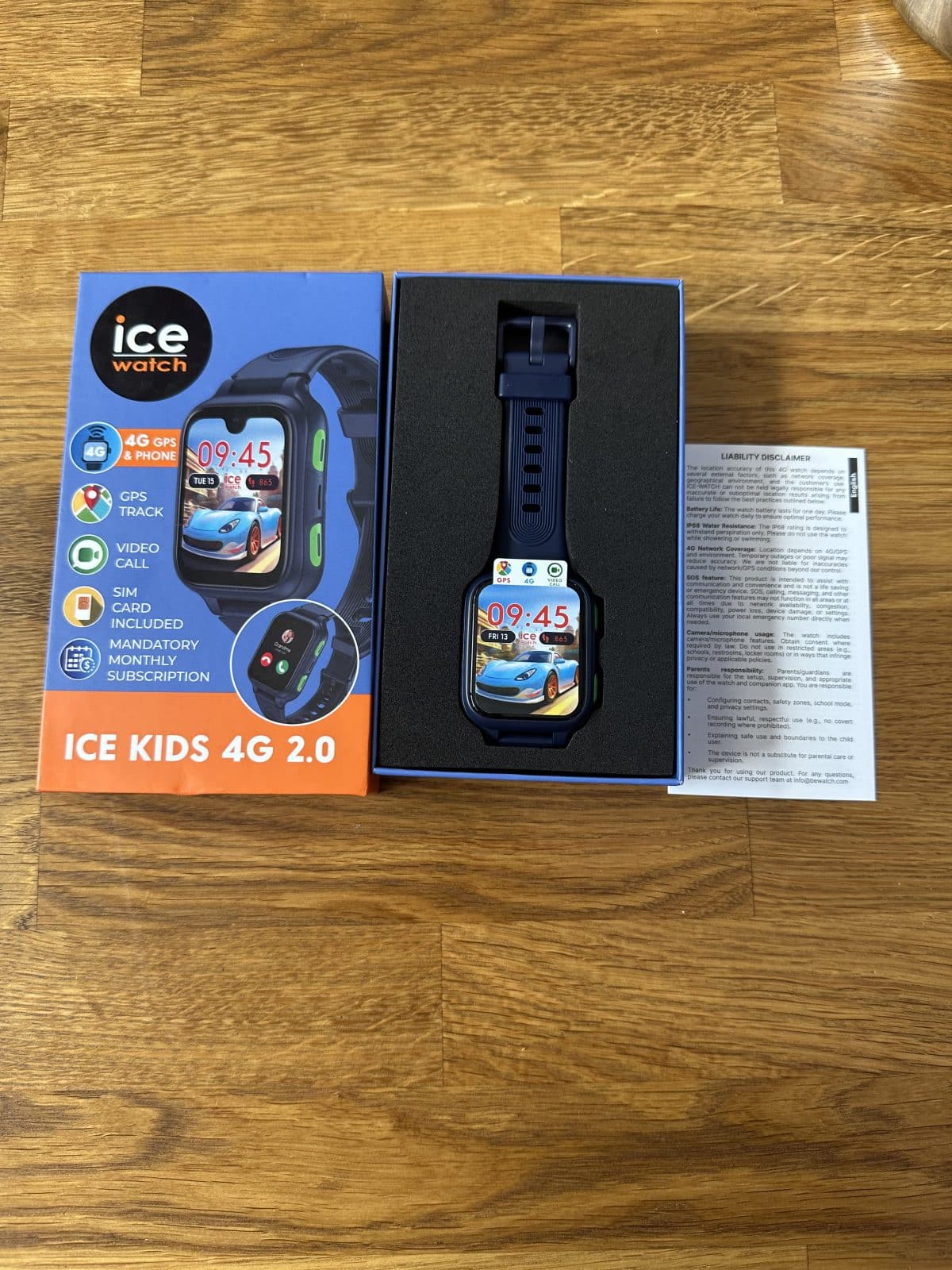 unboxing de l'ICE kids 4G 2.0