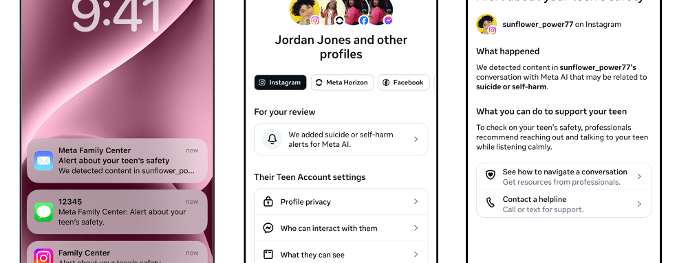 Meta renforce la sécurité des adolescents face aux conversations sensibles avec Meta AI
