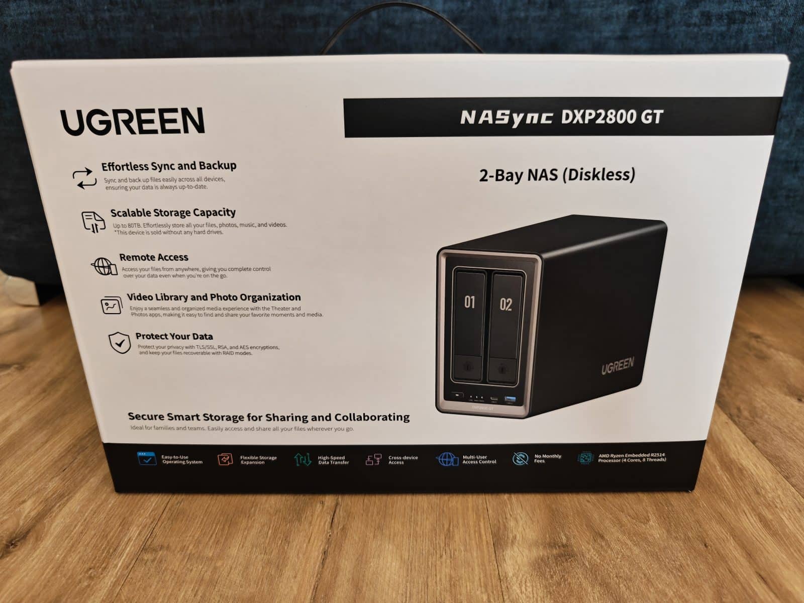 NASync DXP2800 GT