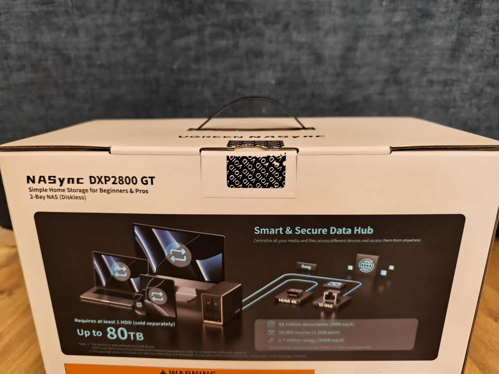 NASync DXP2800 GT