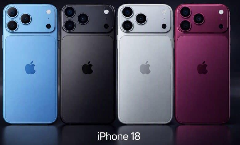 iphone 18 coloris