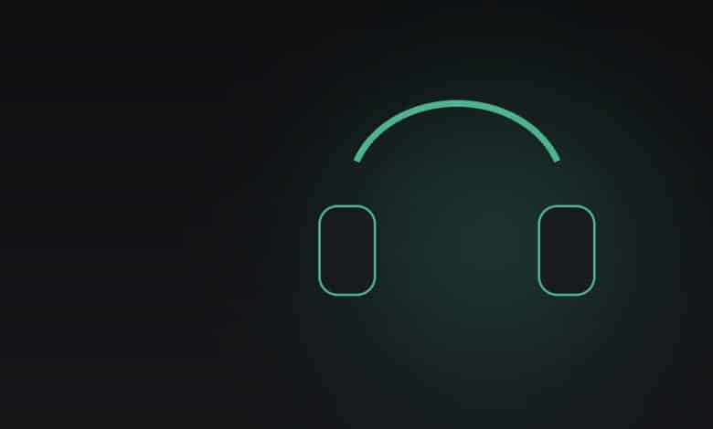 Casque audio sans fil sur fond sombre, visuel du guide Baseus Inspire du Café du Geek