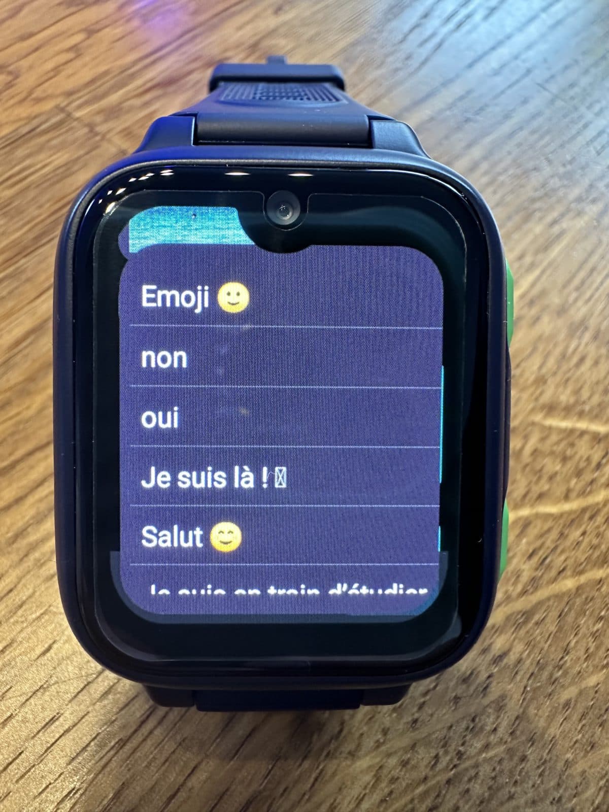 messages prédéfinis ICE kids 4G 2.0