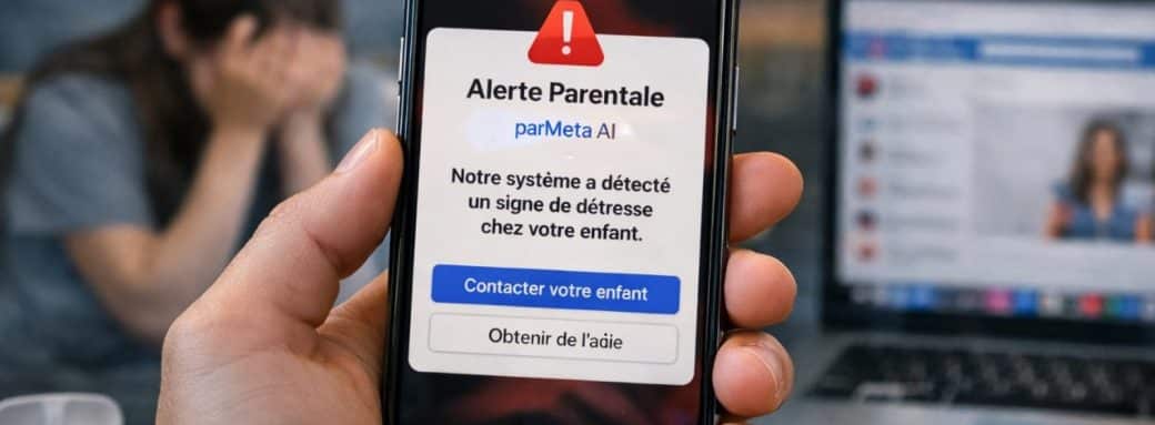 meta ai alerte parentale