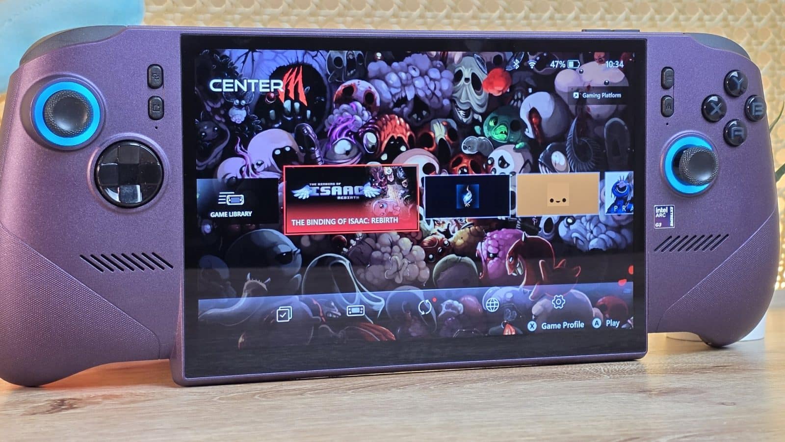 The Binding of Isaac lancé sur l'écran de la MSI Claw 8 EX AI+