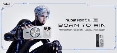 Le nubia Neo 5 GT propose un refroidissement inédit pour des sessions gaming optimales.