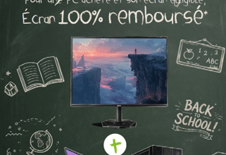 Offre de Rentrée des classes 2026 : Un écran 100 % remboursé pour tout achat d'un PC Acer éligible