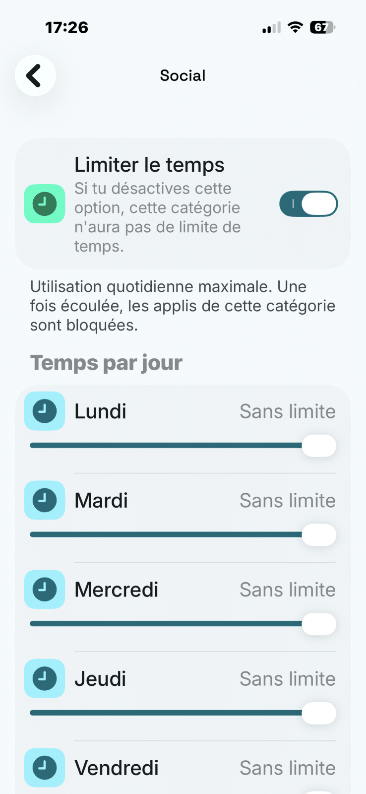 Temps limité sur SPC WUUM ONE