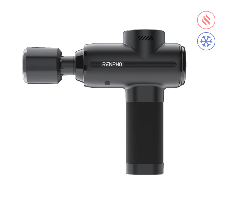 Pistolet de massage RENPHO Active+ Thermacool 2, vue de profil