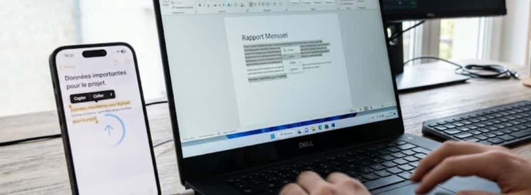 apple iphone copier coller windows