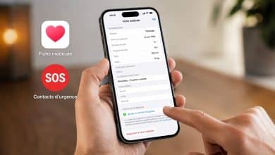 iphone fiche medicale