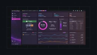 Interface du tableau de bord NeuralMesh 6 de WEKA, avec les indicateurs de capacité et de performance