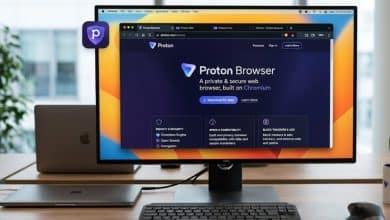 navigateur web proton google chrome