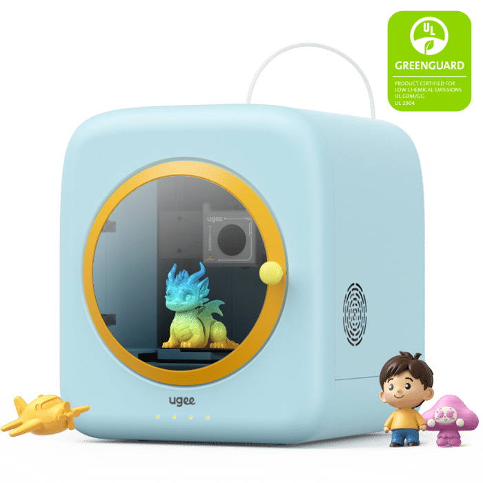 ugee Funbox, l'imprimante 3D certifiée UL GREENGUARD pour enfants