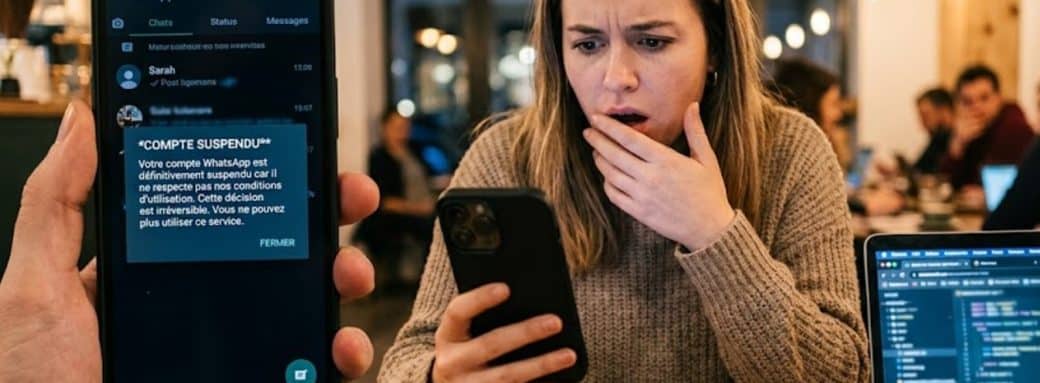 whatsapp compte suspendu