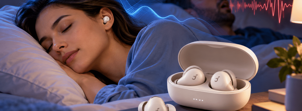 Les Soundcore Sleep Earbuds 4 d’Anker