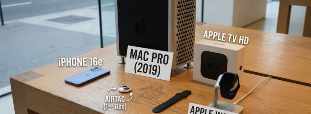appareils apple abandonnes 2026