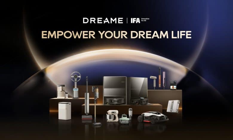 L'ecosysteme de produits Dreame presente a l'IFA 2026 sous le slogan Empower Your Dream Life