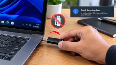 debrancher cle usb sans ejecter